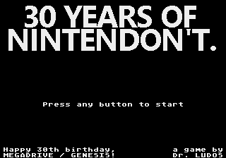 30 Years of Nintendon't